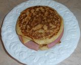 Φωτογραφία βήματος 12 της συνταγής Αλμυρά pancakes, πολύ αφράτα, για την κλινήρη πριγκίπισσά μου