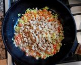 Foto del paso 3 de la receta: "Tallarines" de zucchini, con "pomarola" de seitán. ✨️♻️