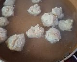Foto langkah ke 3 dari resep Sup Bola bola ayam.