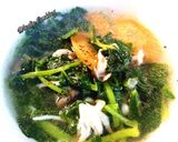 Hình bước làm 3 của món Canh Xà Lách Xoang Nấm Shimeji (nấm hải sản)/ Watercress Soup w Shimeji Mushroom