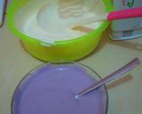 Foto langkah ke 3 dari resep Rainbow cake kukus simple ala mami devi.a.