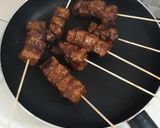 Foto langkah ke 4 dari resep Sate Tempe Bumbu Kacang.