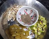 A picture of step 7 of Carrot paneer Halwa.