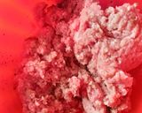 A picture of step 1 of Bihari kofta.