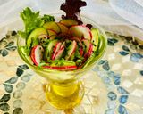 A picture of step 3 of Light radish and cucumber salad.