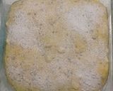 Foto langkah ke 13 dari resep Kunyit Wijen Jinten Hitam Chili Flakes Cheese Sourdough Bread (Open Bake Method).
