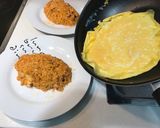 Foto del paso 4 de la receta: Tortilla con arroz (Omurice)