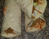 A picture of step 5 of Crunchy shami roll.