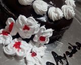 A picture of step 5 of Chocolate Fudge Cake ❤.