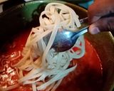 Foto del paso 7 de la receta: Fettuccine arrabiata acompañado de solomillo flameado. 👨🍳