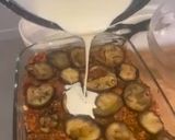 Une image de l'étape 8 de Moussaka à la grecque.