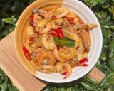 Foto langkah ke 9 dari resep Udang Saus Padang.