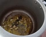 A picture of step 1 of Kashmiri pulao.