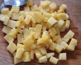 Foto del paso 1 de la receta: Queso Cottage con piña y nuez nivel gourmet