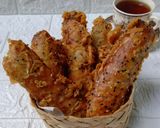 Foto langkah ke 10 dari resep Banana Fritters (Pisang Goreng Thailand).