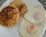 Foto del paso 9 de la receta: Tostadas🧇francesas🥞a mi manera🥯🍯🥛🍳