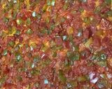 Foto del paso 8 de la receta Coca/pizza de pimiento y tomate 🍅 con masa de cerveza