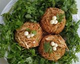 A picture of step 14 of Bird nest.