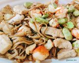 Foto del paso 5 de la receta: Noodles soba con pollo y gambas
