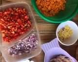 A picture of step 3 of Oriental Rice.