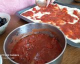 A picture of step 6 of Gluten-Free Focaccia with Tomatoes and Olives 😀.