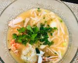 Hình bước làm 3 của món Bánh canh hải sản