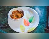 A picture of step 4 of Masala mushroom.