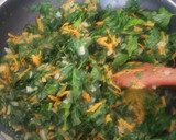 Foto del paso 2 de la receta: Tortilla de espinaca y zanahoria..