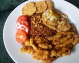 Foto langkah ke 5 dari resep Nasi goreng lada hitam (beras merah).