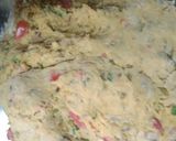 A picture of step 1 of Leftover Dal Ka chilla.