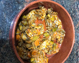 Foto del paso 1 de la receta: Pastel de tortilla con relleno de champiñón