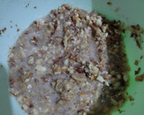 Foto langkah ke 4 dari resep Bakpao Pandan Mawar isi Kacang Tanah.