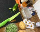 Foto del paso 5 de la receta Guiso de papas con fondo de frigo! 🥣