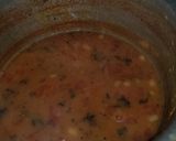 A picture of step 2 of Methi dal.