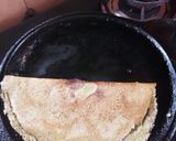 A picture of step 7 of Pesarattu.