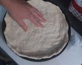 Foto del paso 5 de la receta: Fugazzeta rellena con Jamón y queso!