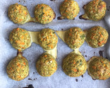 Foto del paso 9 de la receta: Albóndigas de brócoli con salsa romesco