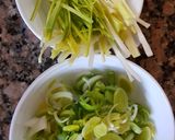 Foto del paso 3 de la receta: Pollo al vermouth, con puerros. #recetariocamino