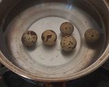 Foto langkah ke 3 dari resep Sate Telur puyuh Bacem.