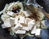 Foto langkah ke 4 dari resep Tumis jamur tiram saus tiram+ tahu.