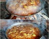 Foto del paso 6 de la receta Arroz de Galeras y Alcachofas en fuego de leña