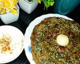 A picture of step 4 of Methi & Bathua paratha.