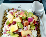 Foto del paso 7 de la receta: Ensalada de lentejas con manzana y queso cottage a la hierbabuena