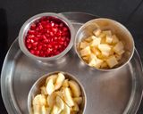 A picture of step 1 of Mix Fruits custard pudding.