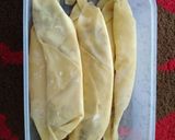 Foto langkah ke 1 dari resep Pisang Goreng Coklat Keju Kulit Lumpia.