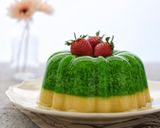 Foto langkah ke 3 dari resep Puding Lumut Mentega.