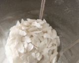 A picture of step 1 of Poha cheesy balls.