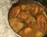 এঁচোড় চিংড়ি রেসিপি ধাপ - 3 ছবি