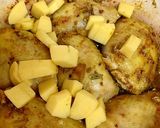 A picture of step 4 of Malaysian Chicken Curry.