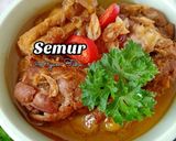 Foto langkah ke 6 dari resep 747. Semur Ayam-Tahu Bumbu Iris.